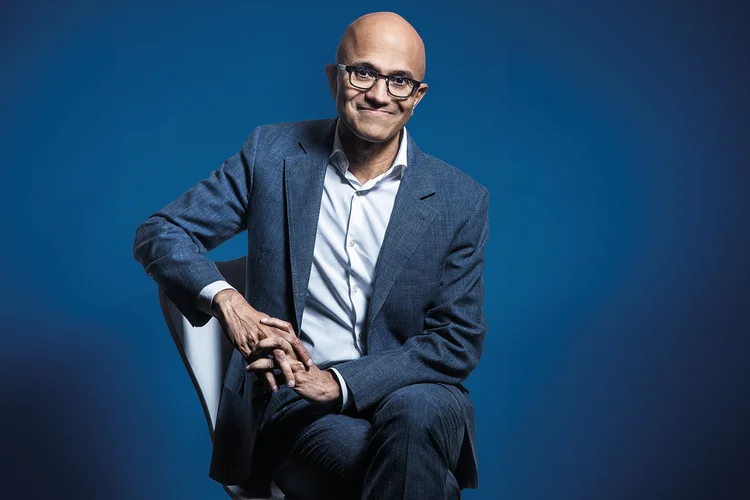 Satya Nadella, CEO da Microsoft (Leandro Fonseca/Exame)