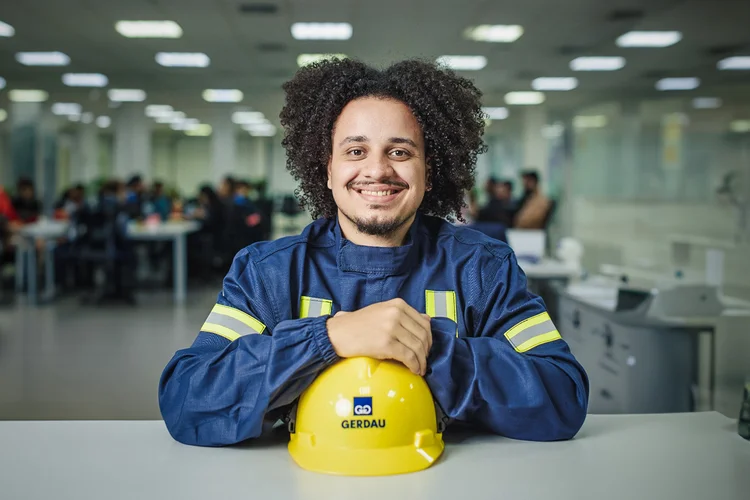Este é o maior programa de estágio da história da Gerdau e há vagas em diferentes municípios  (Gerdau /Divulgação)