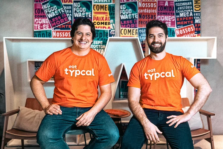 Eduardo Sydney e Paulo Ibri, da Typcal: mercado de fermentação recebeu 70% dos investimentos em foodtechs nos últimos 12 meses (Typcal)