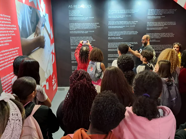 Exposição no Museu Flamengo (Flamengo/Divulgação)