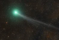 Imagem referente à notícia: Cometa do Século terá pico luminoso nesta quarta-feira