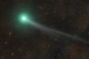 Imagem referente à matéria: Cometa do Século terá pico luminoso nesta quarta-feira; veja horário e melhores locais para observar