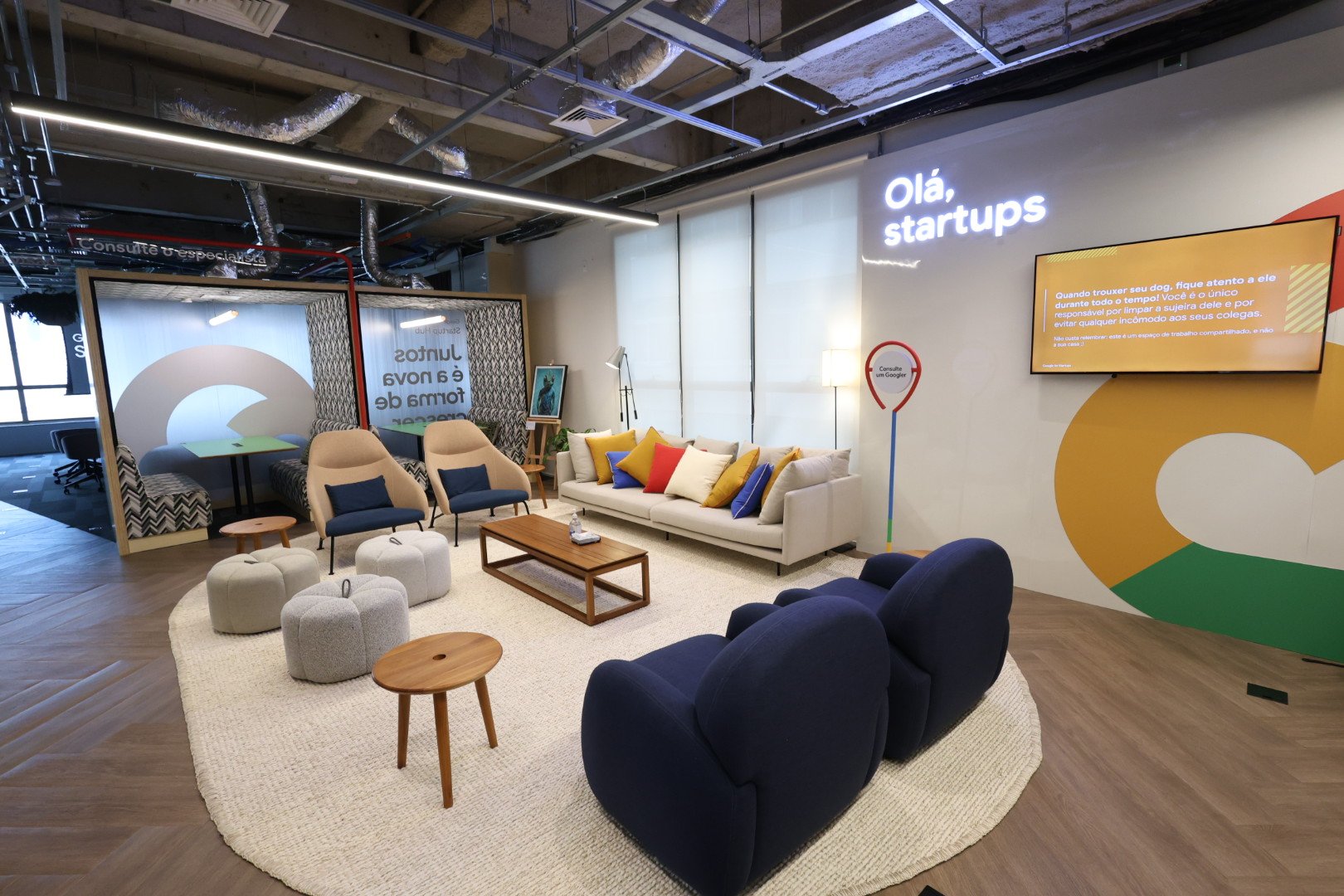 Google Cloud Startup Hub: espaço temporário funcionará até 13/12, no campus da empresa em São Paulo