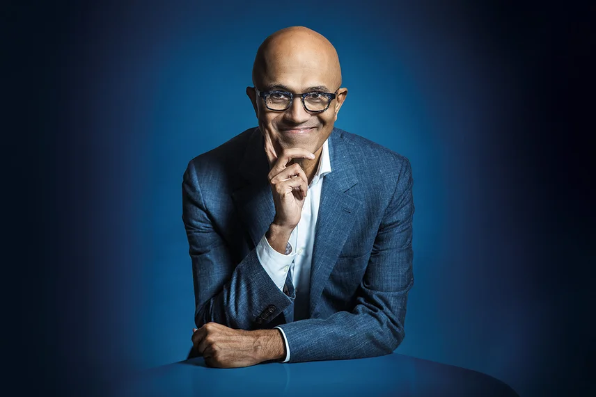 Imagem referente à notícia: Como Satya Nadella, CEO da Microsoft, quer criar uma IA para 8 bilhões de pessoas