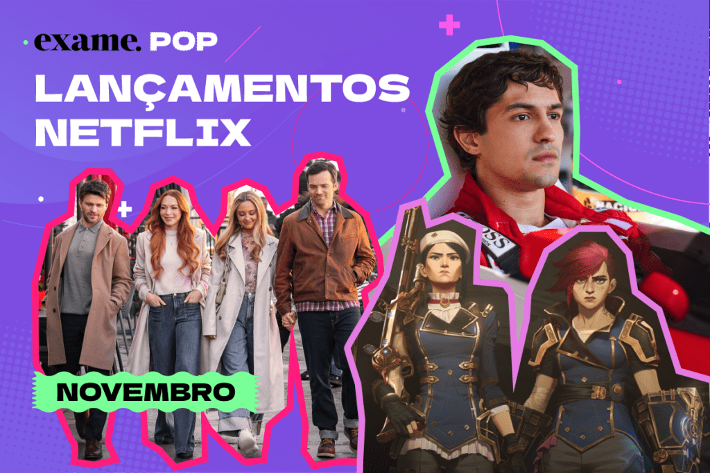 Lançamentos da Netflix em novembro de 2024: veja os filmes e as séries