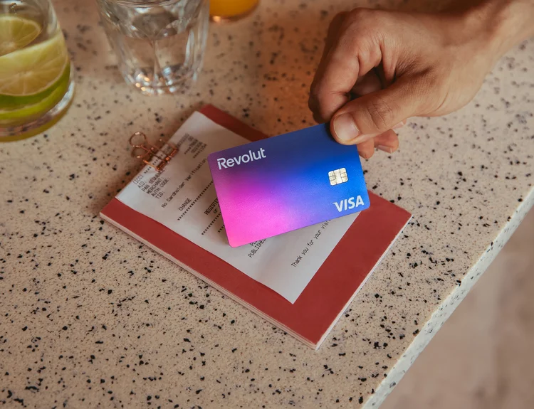 Cartão da fintech Revolut: empresa anuncia expansão para a Colômbia (Revolut/Divulgação)