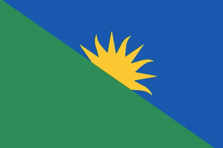 Nova bandeira de Belo Horizonte apresenta um design minimalista e foi criada por um designer local (Divulgação)