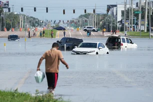 Imagem referente à matéria: Furacão Milton mata ao menos 10 na Flórida e segue para o norte das Bahamas