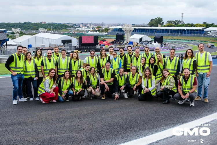 Clube CMO leva líderes de marketing para os bastidores do GP São Paulo de Fórmula 1 (Eduardo Frazão)