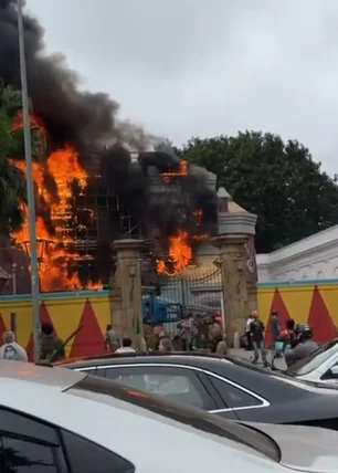 Imagem referente à matéria: Incêndio atinge Museu da Casa Brasileira, na avenida Faria Lima