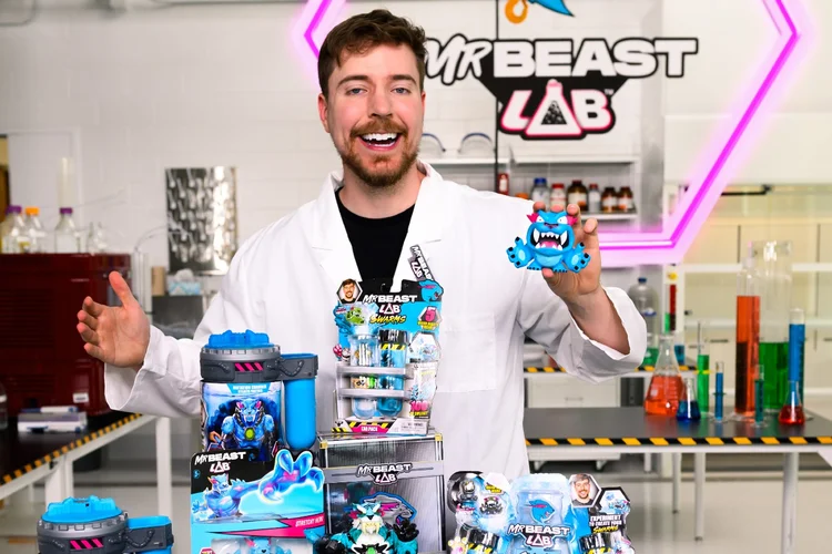 MrBeast Lab: nova linha de brinquedos do youtuber MrBeast em parceria com a marca Candide chega ao Brasil (Divulgação)