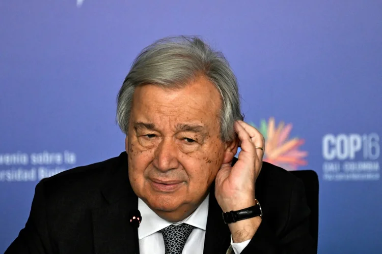 Guterres na COP16 (AFP)