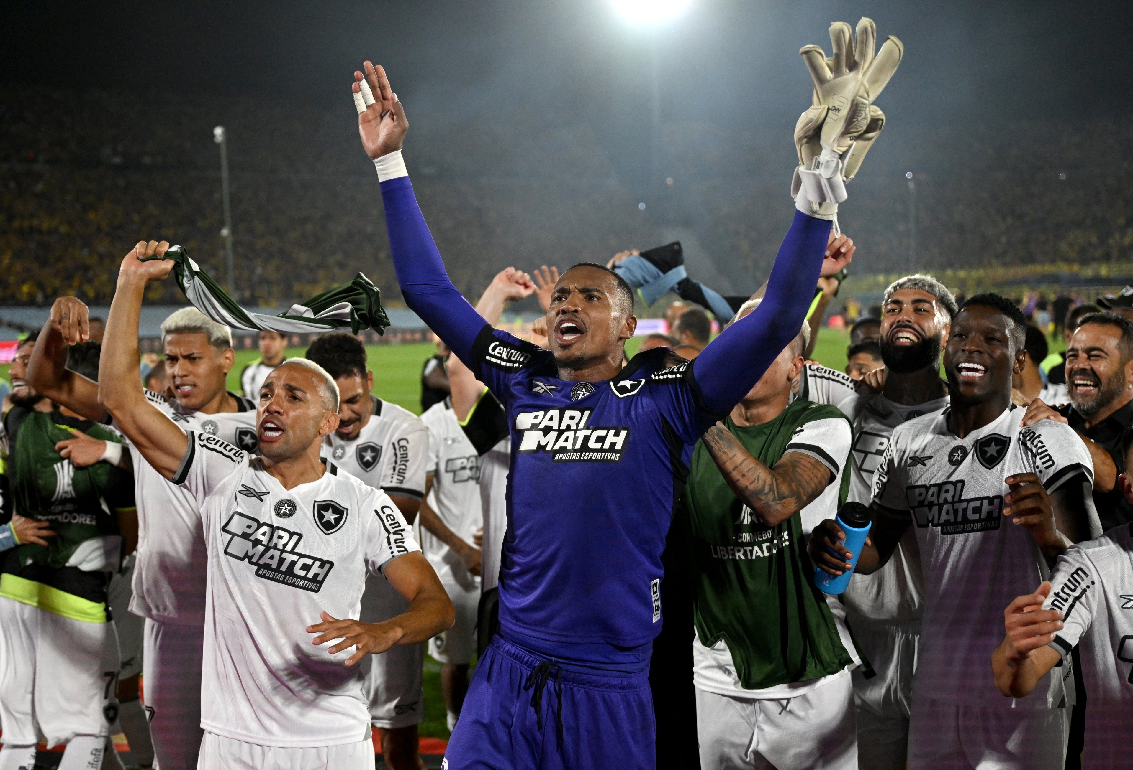 Botafogo vence Palmeiras por 3x1 e fica mais perto da taça do Brasileirão