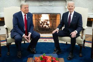 Imagem referente à matéria: Como equipes de Biden e Trump trabalharam juntas para fechar acordo de cessar-fogo em Gaza