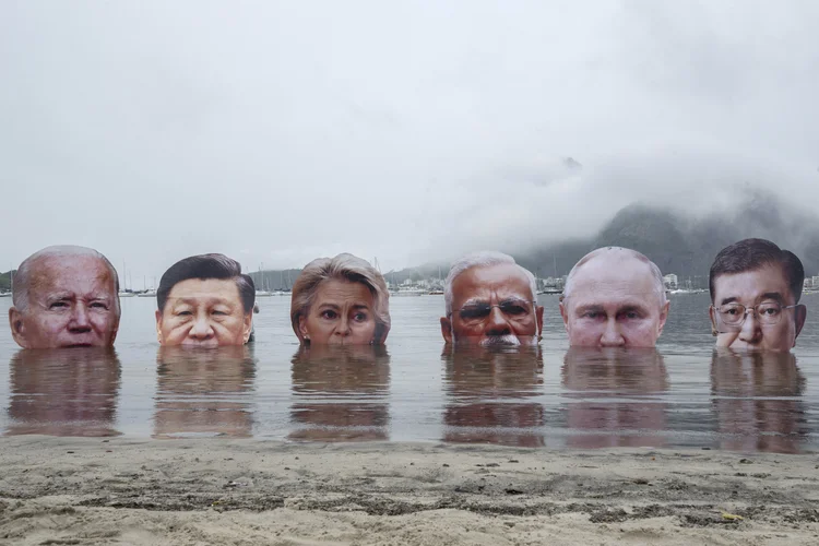 Joe Biden destaca compromisso com o clima em visita histórica à Amazônia (Pablo PORCIUNCULA/AFP)