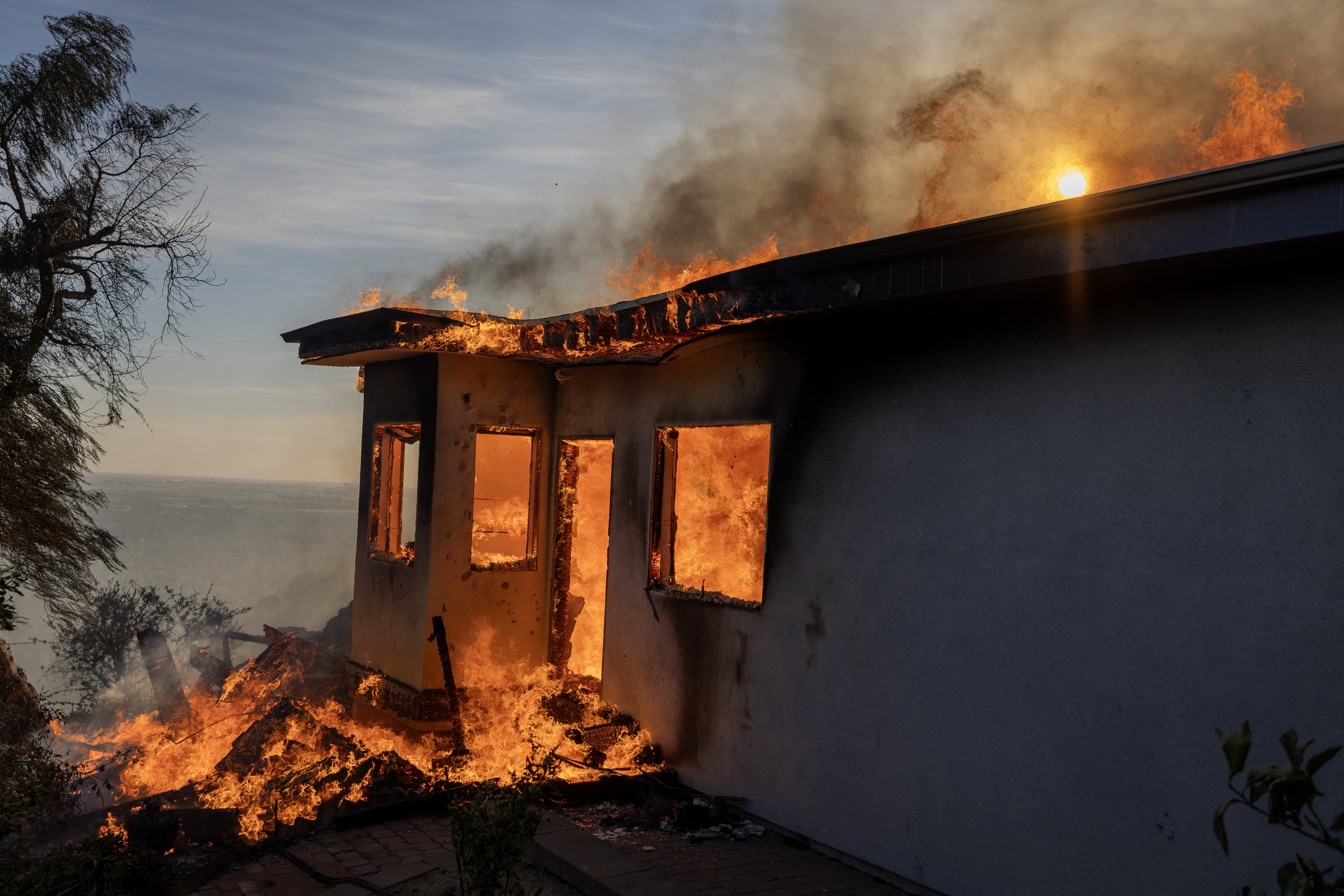 Galeria de fotos de Incêndio em Los Angeles, EUA