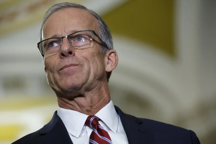 John Thune: novo líder dos republicanos no Senado dos EUA (AFP)