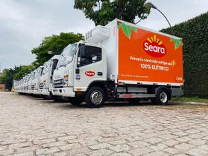 Seara amplia em 10% frota de caminhões elétricos em São Paulo