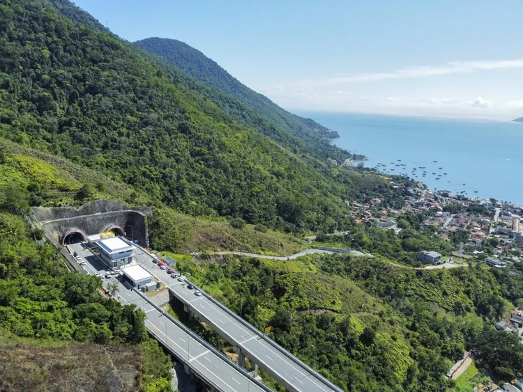 Tamoios: governo estadual inaugurou a rodovia nesta segunda-feira (Governo de SP/Flickr)