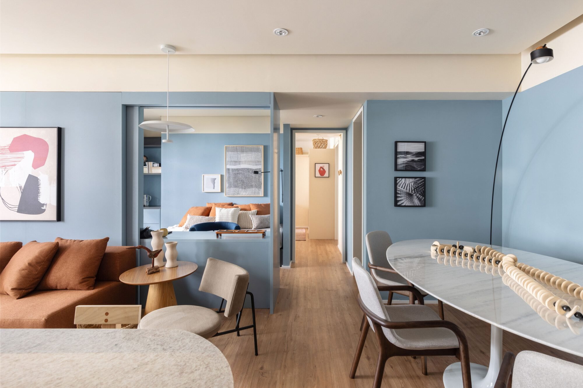 Conheça tendências e soluções de apartamentos decorados
