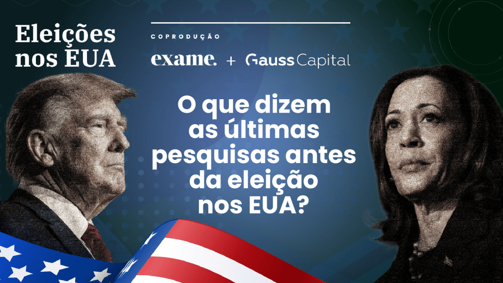 EXAME fará live hoje às 18h30 sobre as últimas pesquisas antes da eleição dos EUA