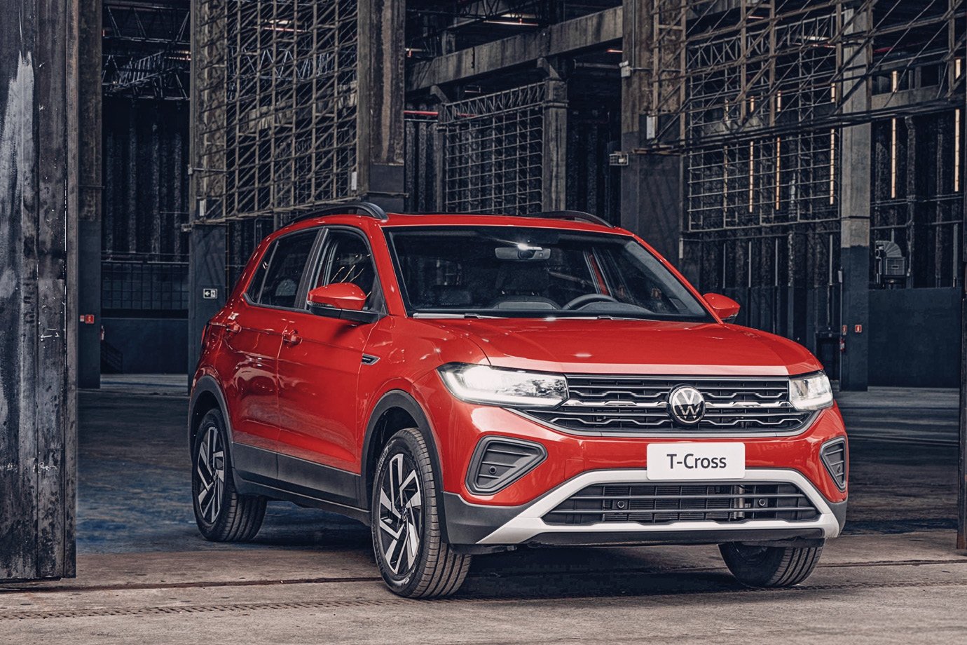 O Volkswagen T-Cross, o SUV compacto mais vendido no Brasil