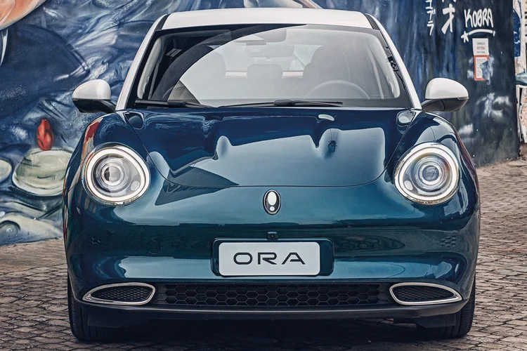 O Ora 03 Skin, da GWM: autonomia de 232 quilômetros. (GWM/Divulgação)