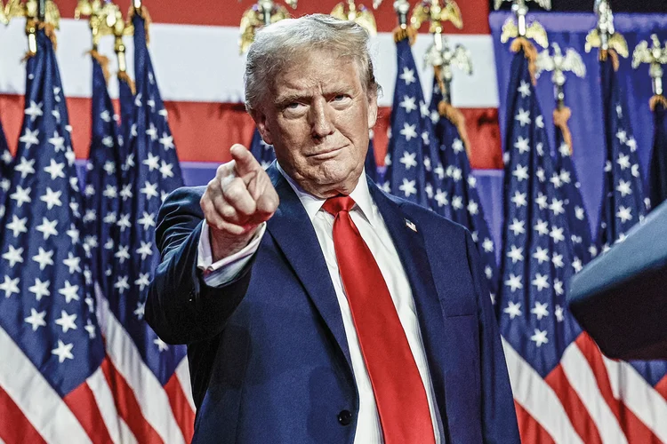 Donald Trump: presidente eleito vai taxar México, China e Canadá  (Chip Somodevilla/Getty Images)