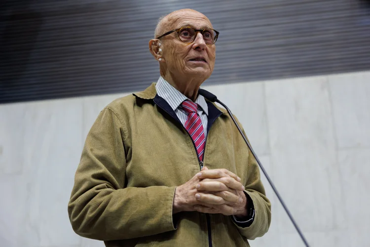 Deputado estadual Eduardo Suplicy durante sessão ordinária na ALESP (Rodrigo Romeo / ALESP)