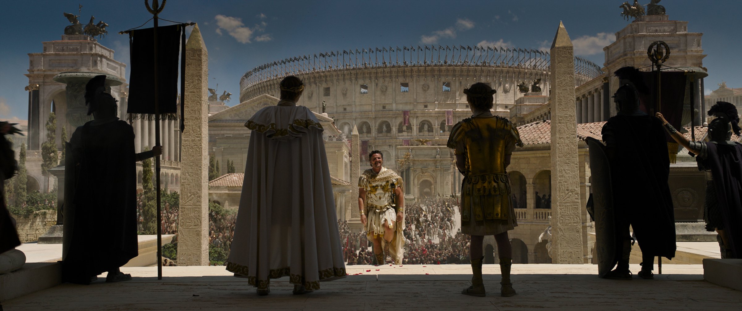 Pedro Pascal plays General Acacius in Gladiator II from Paramount Pictures.