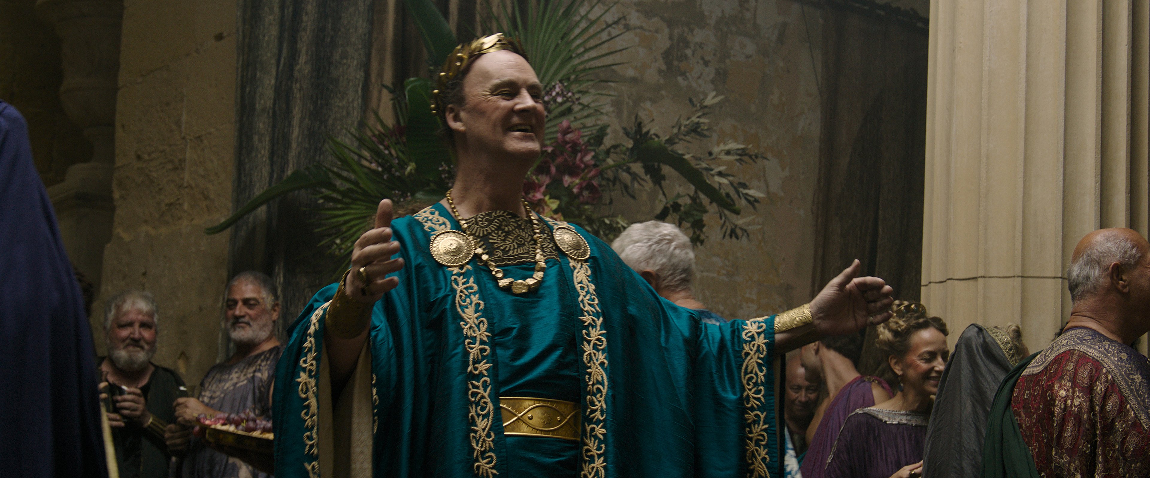 Tim McInnerny plays Senator Thraex in Gladiator II from Paramount Pictures.