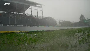 Chuva em Interlagos atrasa início de treino classificatório da Fórmula 1 em São Paulo