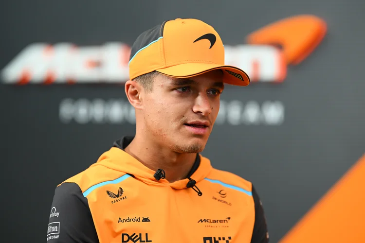 Lando Norris, piloto da McLaren (Clive Mason/Getty Images)