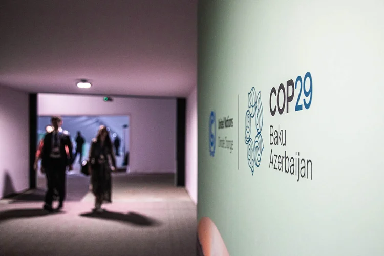 Uma COP29 bem-sucedida depende de um acordo global de financiamento climático, vindos de diferentes fontes públicas e privadas (Leandro Fonseca/Exame)