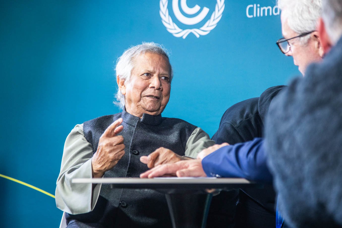 COP29 - Azerbaijao - Baku - 2024 - Muhammad Yunus

Foto: Leandro Fonseca
data: 11/11/2024