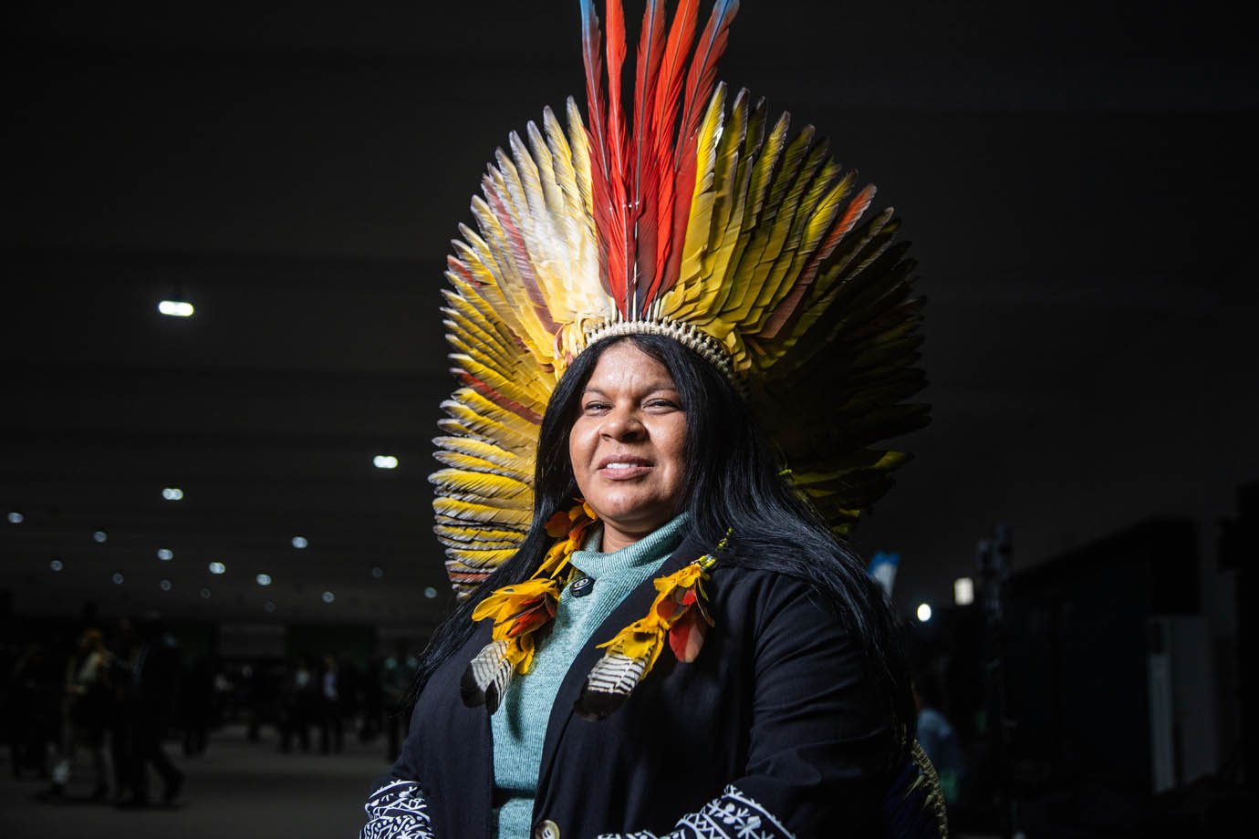 Sonia Guajajara recebe prêmio da ONU pela defesa do meio ambiente e povos indígenas