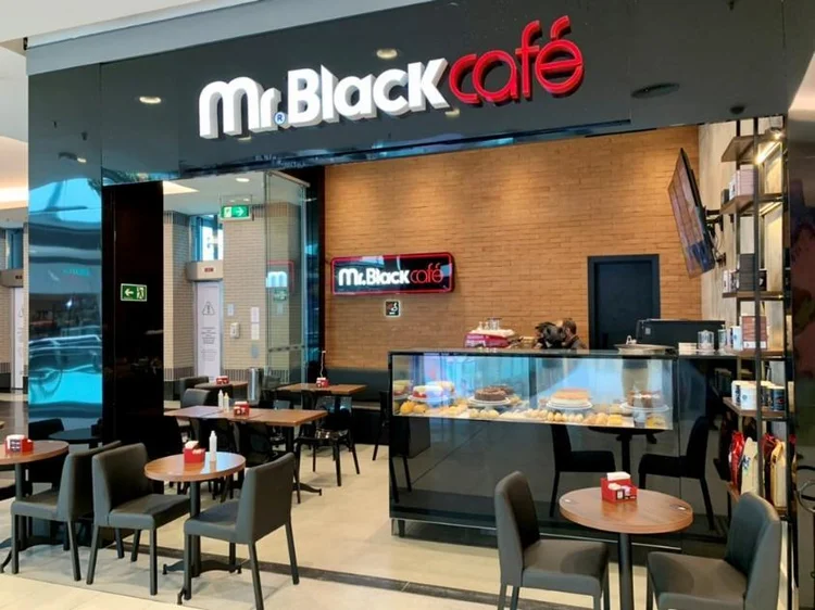 Unidade da Mr. Black Café Gourmet (Mr.Black Café Gourmet/Divulgação)