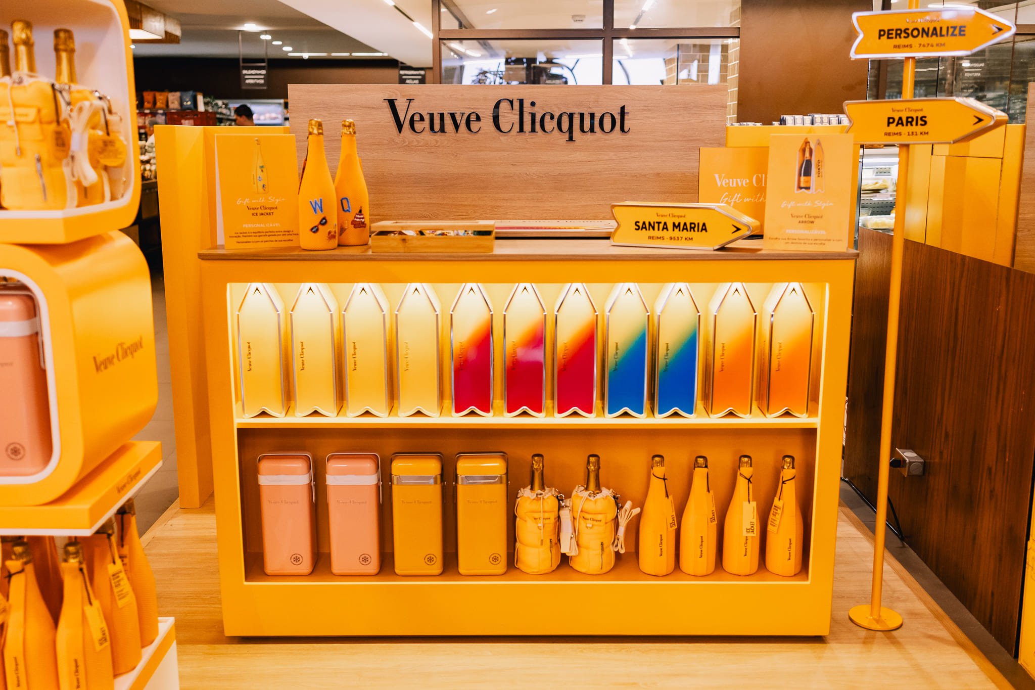 A Veuve Clicquot investe em ação de personalização para as festas de fim de ano