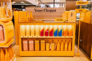 Imagem referente à matéria: A Veuve Clicquot investe em ação de personalização para as festas de fim de ano