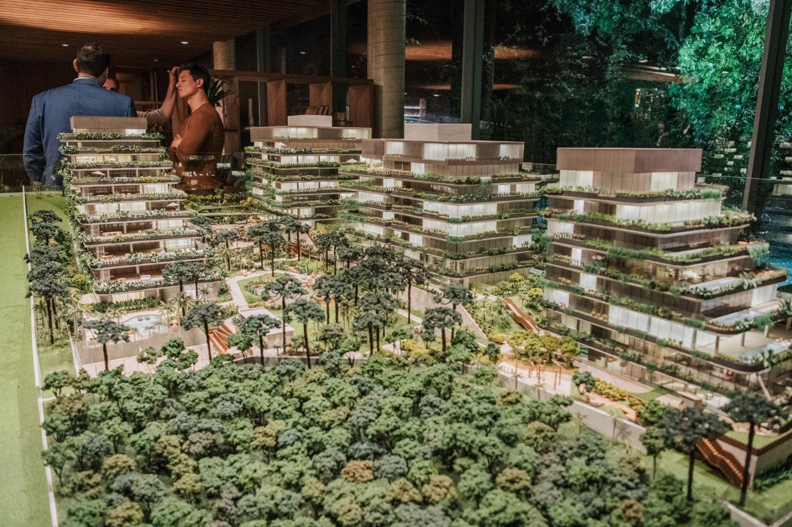 Maquete do Ícaro Casa Térrea, empreendimento da AG7 em Curitiba