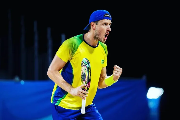 Entre os dias 9 e 15 de dezembro, a cidade de São Paulo será sede da Copa do Mundo de Beach Tennis (André Baran/Divulgação/-)