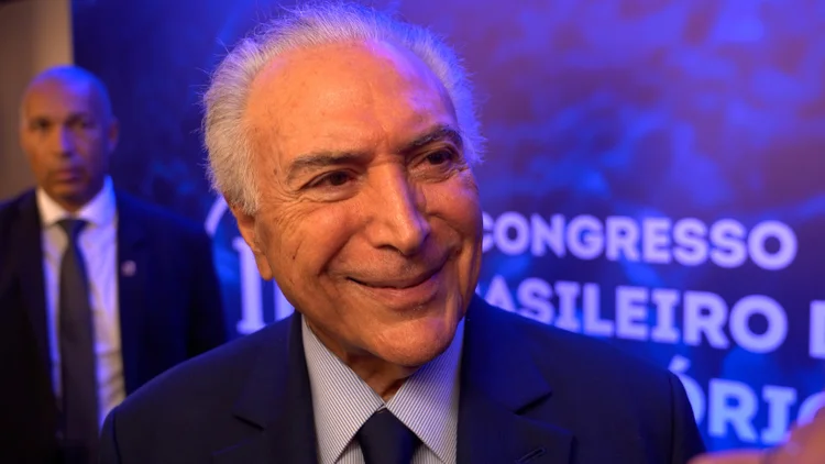 Temer: ex-presidente defende que radicalização vai contra a Constituição (Gunther Werk/Exame)