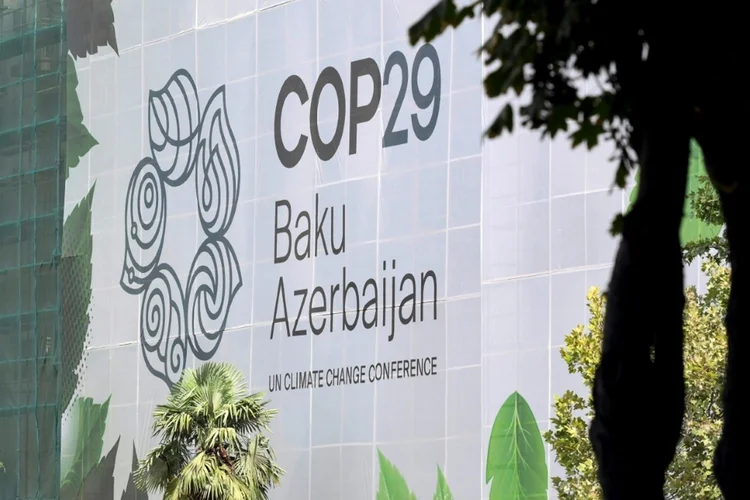 A COP29 acontece na capital do Azerbaijão, Baku (AFP)