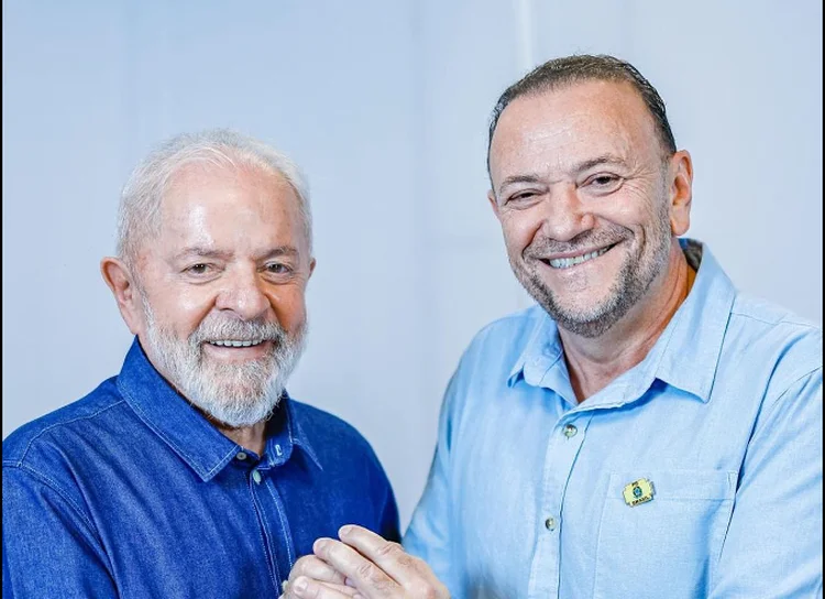 Lula e Edinho Silva (Divulgação/Edinho Silva)