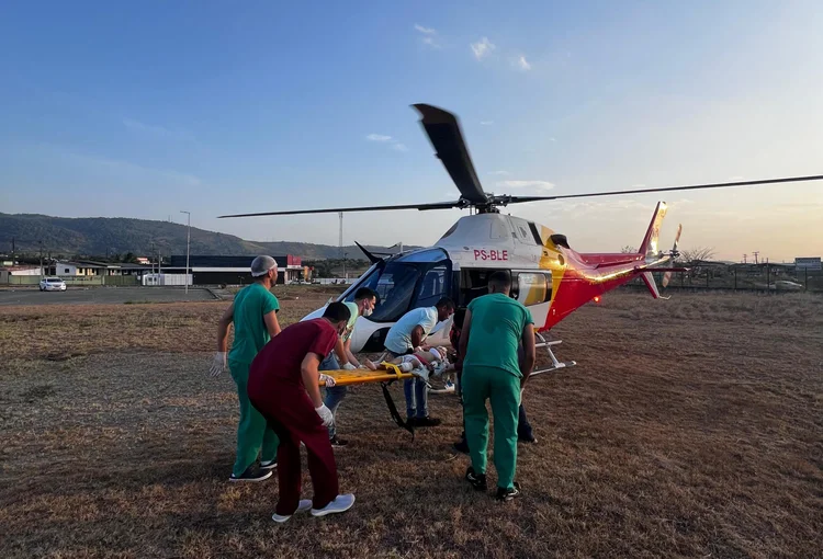 Samu: 29 feridos foram encaminhados ao Hospital Regional da Mata, outros foram de helicóptero até Maceió (Samu Alagoas/Divulgação)