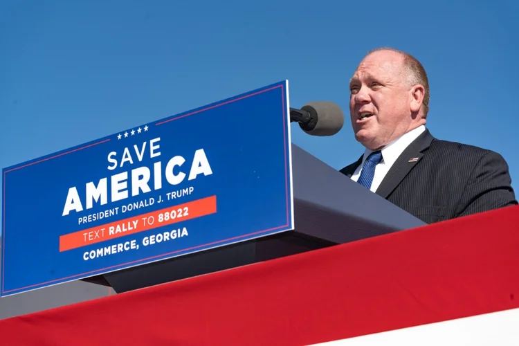 Tom Homan será o 'czar da fronteira' no governo de Donald Trump (AFP)