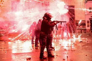 Imagem referente à matéria: Líder da oposição é preso na Geórgia após quarto dia de protestos