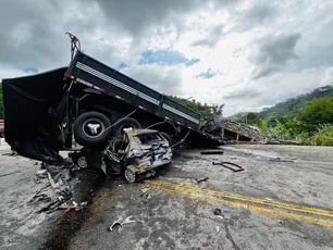 Imagem referente à matéria: Acidente em MG: Motorista de carreta envolvida em tragédia se entrega após passar dois dias foragido