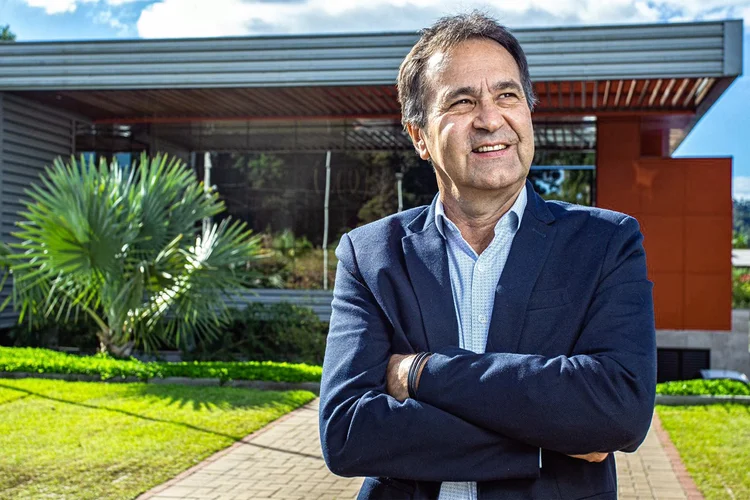 Walter Ghislandi, um dos fundadores da rede de supermercados Bistek: "O que oferecemos é um supermercado que entrega qualidade e frescor. A comida que vendemos não é só mais um produto, é uma experiência para quem está comprando" (Divulgação/Divulgação)