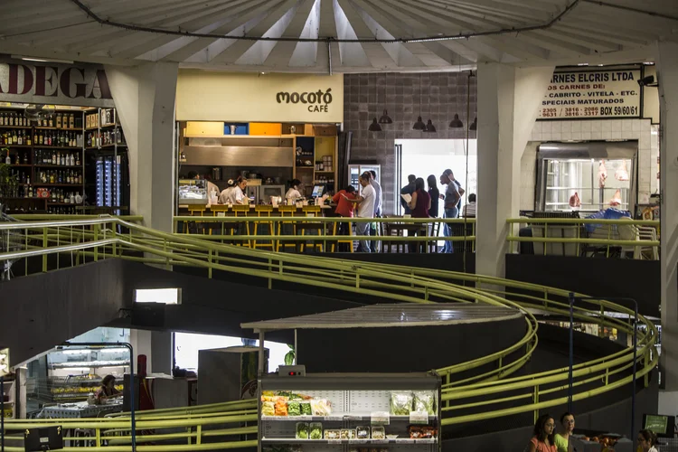 O Mercado de Pinheiros terá a tradicional feira de Natal (Divulgação/Divulgação)